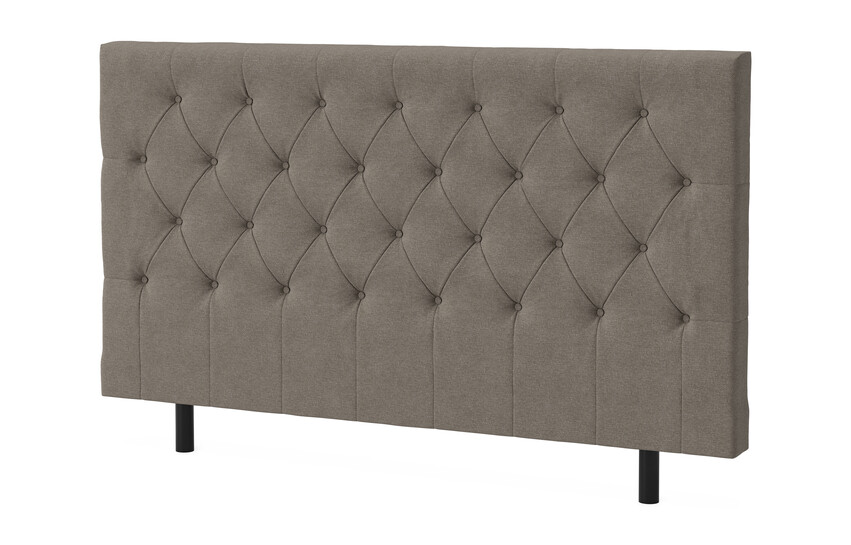 Energy Pikerad - Sänggavel låg, 90-210 cm - Brun