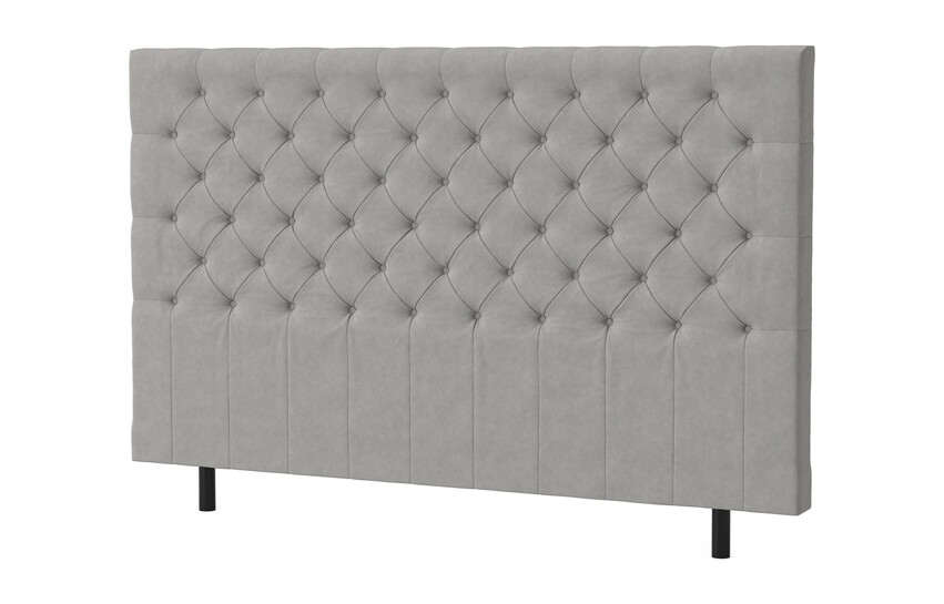 Energy Pikerad - Sänggavel, 90-210 cm - Grå