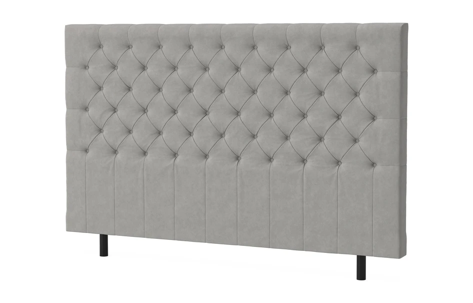 Energy Pikerad - Sänggavel, 90-210 cm - Grå
