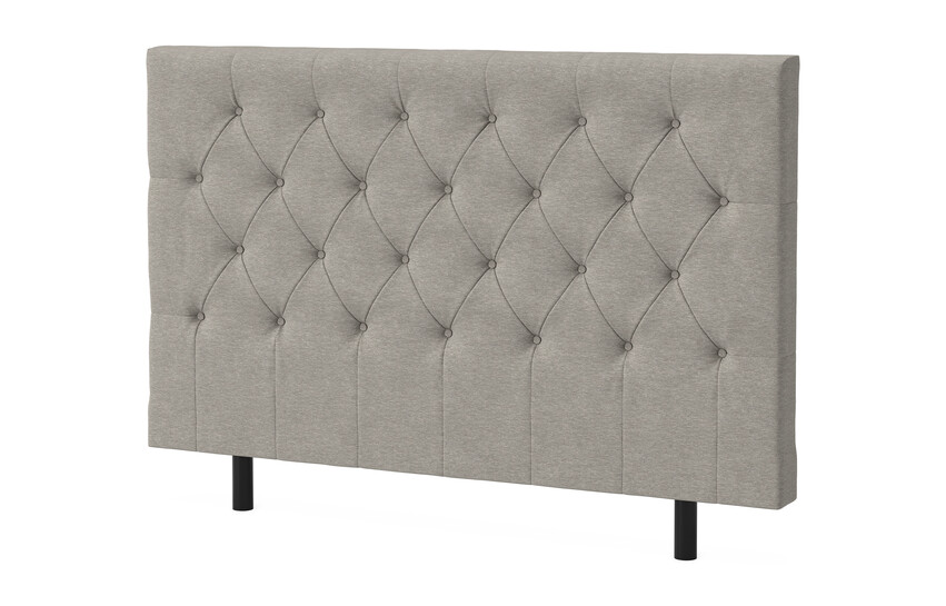 Energy Pikerad - Sänggavel låg, 90-210 cm - Beige