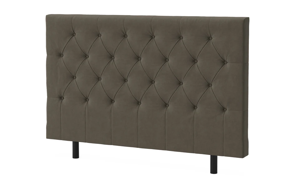 Energy Pikerad - sänggavel låg, 90-210 cm - Brun