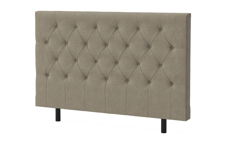 Energy Pikerad - sänggavel låg, 90-210 cm - Brun