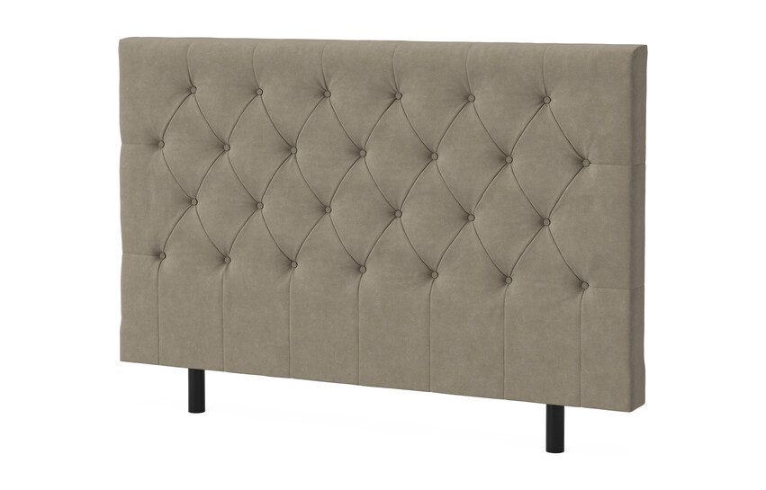 Energy Pikerad - sänggavel låg, 90-210 cm - Brun