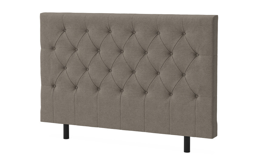 Energy Pikerad - Sänggavel låg, 90-210 cm - Brun