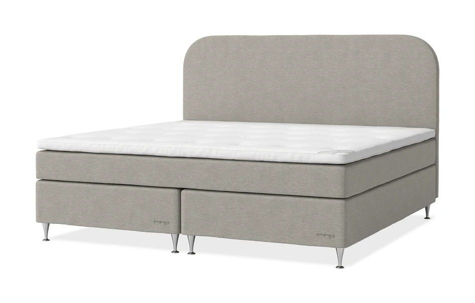 Energy Comfort - Kontinentalsäng, dubbelsäng med bäddmadrass Energy Comfort - Beige