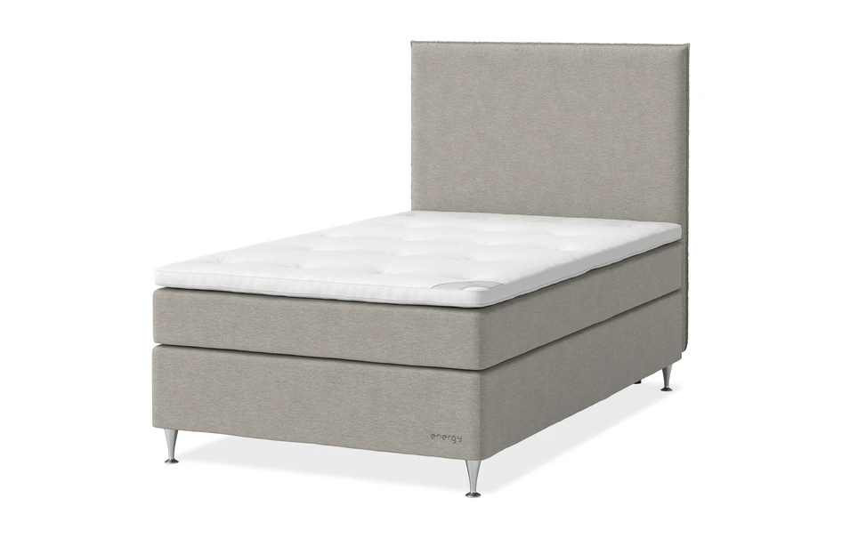 Energy Comfort - Kontinentalsäng, enkelsäng med bäddmadrass Energy Comfort - Beige