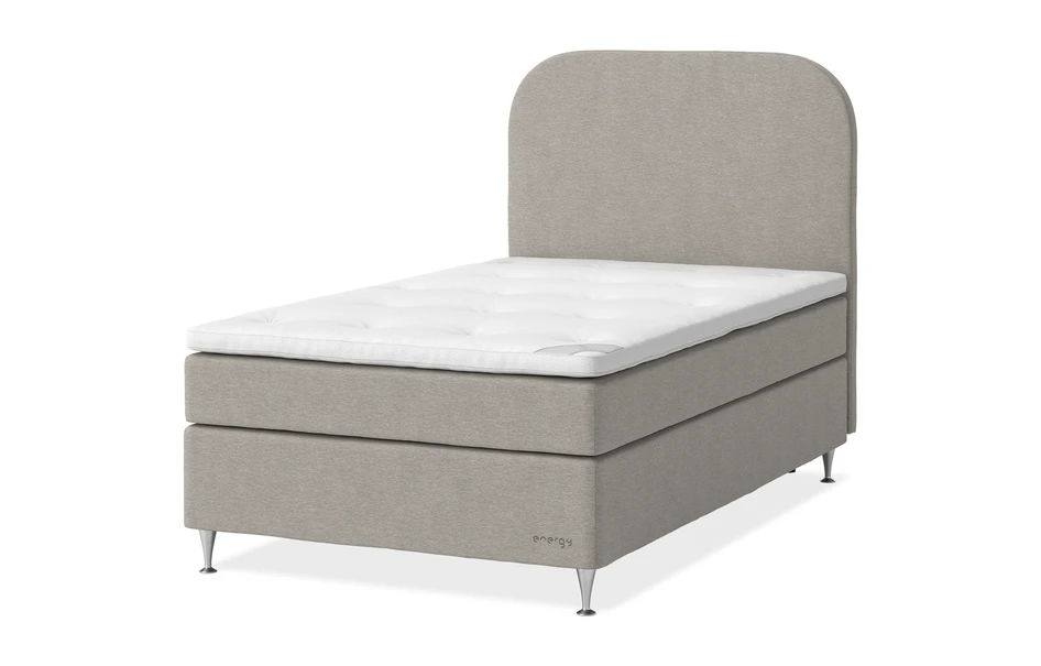 Energy Comfort - Kontinentalsäng, enkelsäng med bäddmadrass Energy Comfort - Beige
