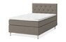 Energy Comfort - Kontinentalsäng, enkelsäng med bäddmadrass Energy Comfort - Brun