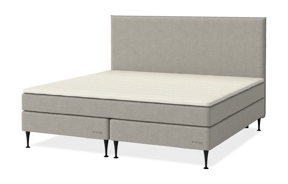 Energy Plus Comfort - Kontinentalsäng, dubbelsäng med bäddmadrass Aktsam - Beige
