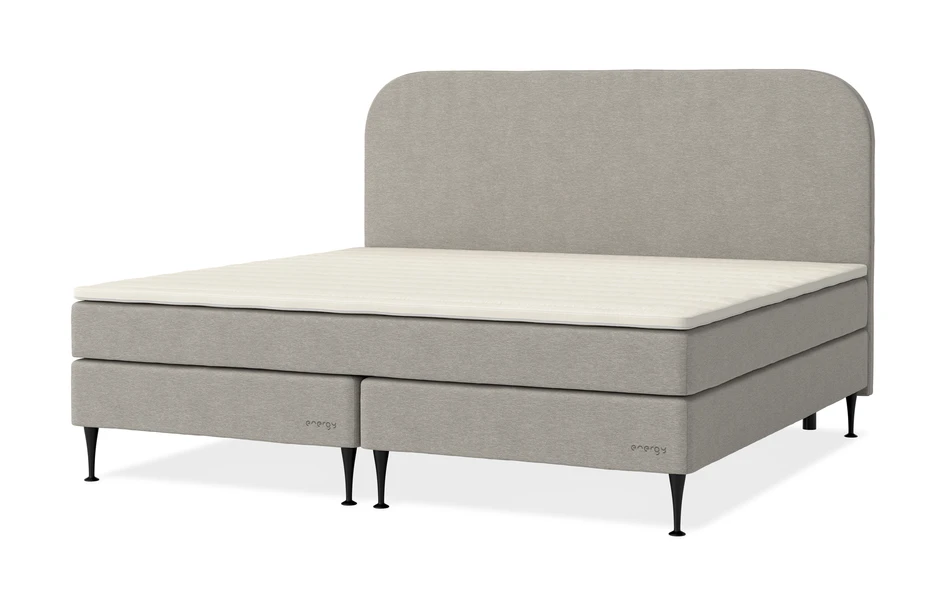 Energy Plus Comfort - Kontinentalsäng, dubbelsäng med bäddmadrass Aktsam - Beige