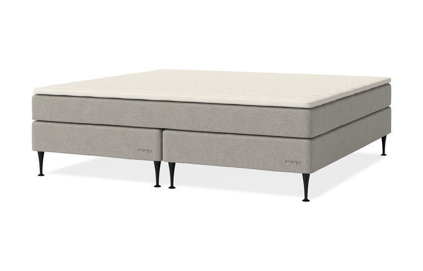 Energy Plus Comfort - Kontinentalsäng, dubbelsäng med bäddmadrass Aktsam - Beige