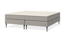 Energy Plus Comfort - Kontinentalsäng, dubbelsäng med bäddmadrass Aktsam - Beige