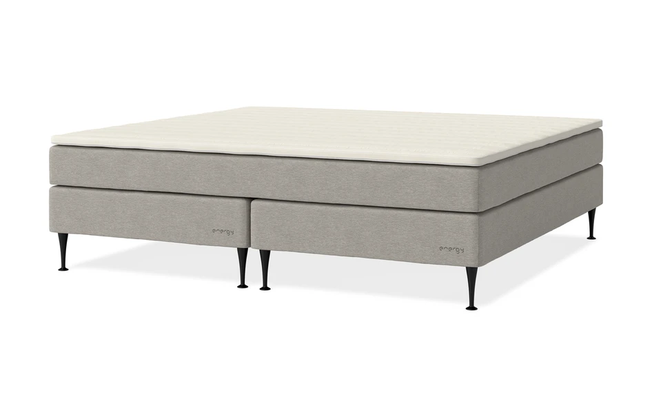 Energy Plus Comfort - Kontinentalsäng, dubbelsäng med bäddmadrass Aktsam - Beige