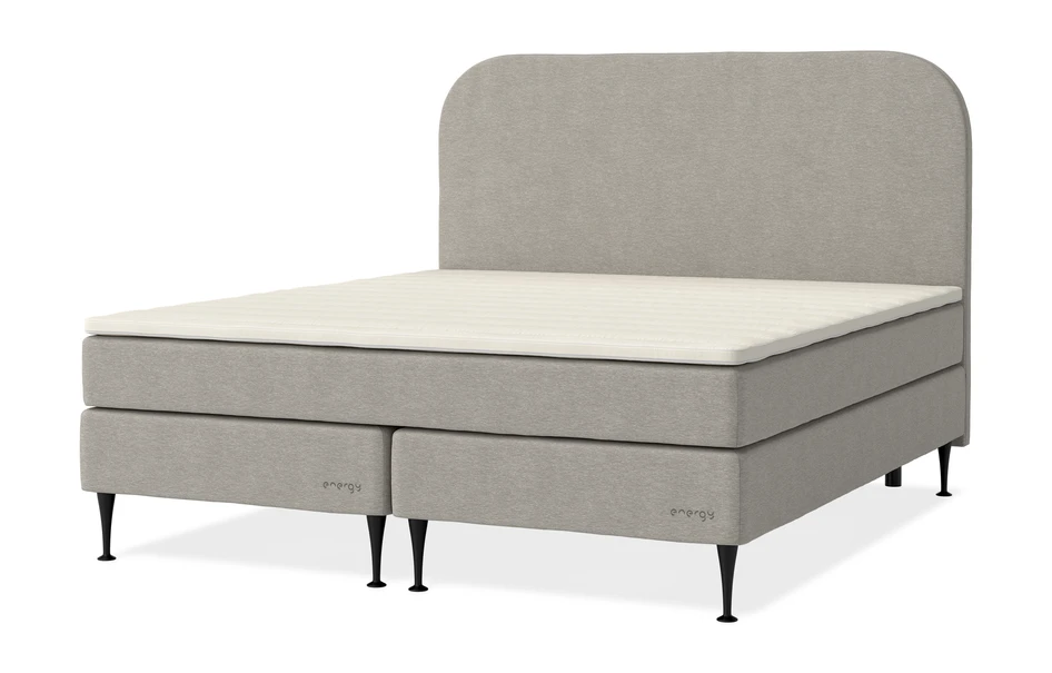 Energy Plus Comfort - Kontinentalsäng, dubbelsäng med bäddmadrass Aktsam - Beige