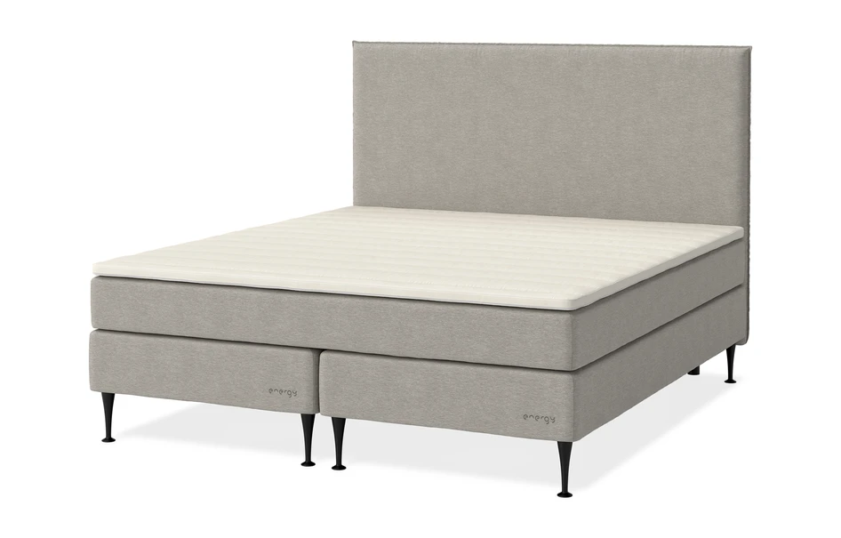 Energy Plus Comfort - Kontinentalsäng, dubbelsäng med bäddmadrass Aktsam - Beige