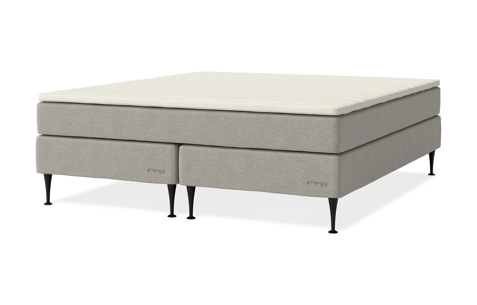 Energy Plus Comfort - Kontinentalsäng, dubbelsäng med bäddmadrass Aktsam - Beige