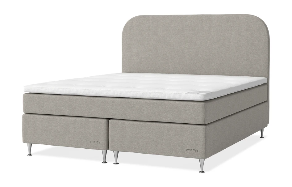 Energy Comfort - Kontinentalsäng, dubbelsäng med bäddmadrass Energy Comfort - Beige