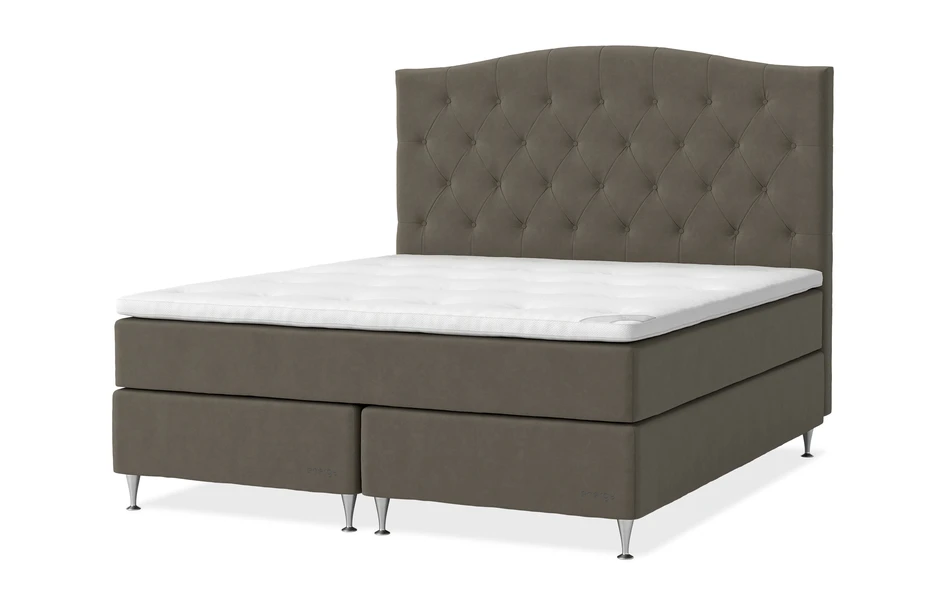 Energy Exclusive - Kontinentalsäng, dubbelsäng med bäddmadrass Energy Exclusive - Brun