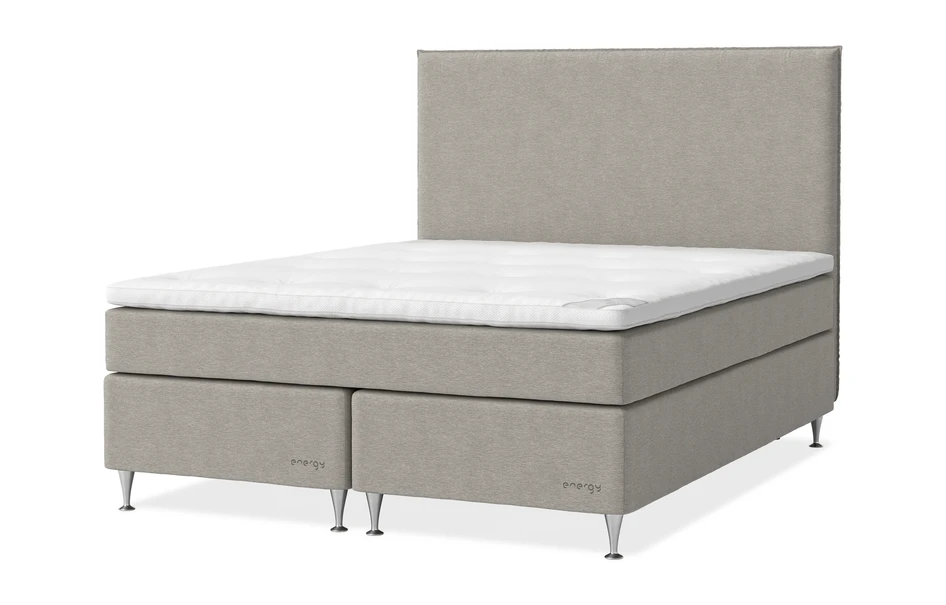 Energy Comfort - Kontinentalsäng, dubbelsäng med bäddmadrass Energy Comfort - Beige