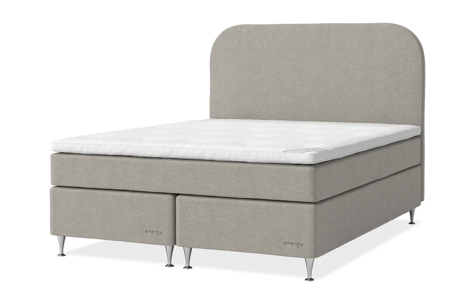 Energy Comfort - Kontinentalsäng, dubbelsäng med bäddmadrass Energy Comfort - Beige