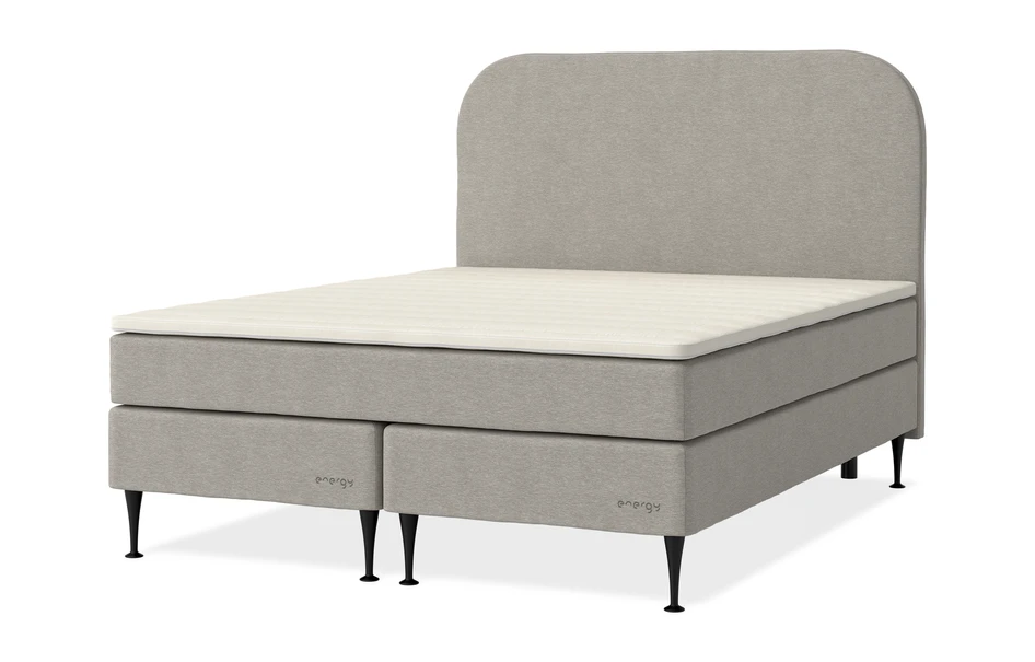 Energy Plus Comfort - Kontinentalsäng, dubbelsäng med bäddmadrass Aktsam - Beige