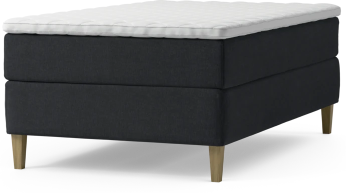 Delux Dream, Kontinentalsäng, enkelsäng 120 cm med bäddmadrass och sängben