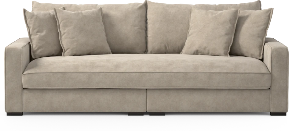 Rossi - 3-sits soffa, hel dyna - Beige
