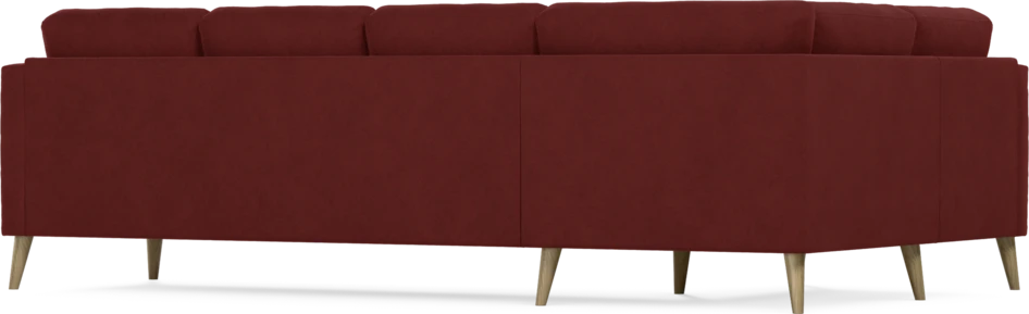 Eden - Hörnsoffa, 1+3-sits - Röd