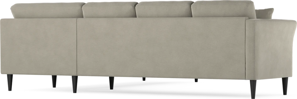 Eden - Hörnsoffa, 3+3-sits - Brun
