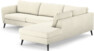 County - 2,5-sits soffa med divan höger - Vit