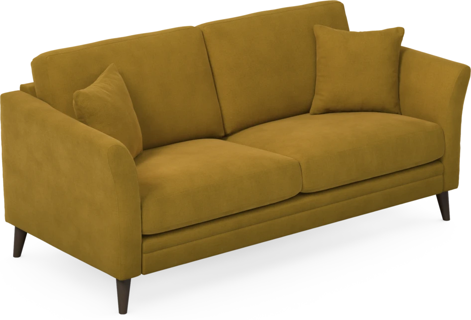 Eden - 2,5-sits soffa - Gul