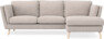 Madison - 2-sits soffa med schäslong höger - Beige