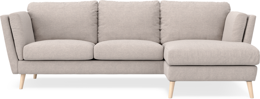 Madison - 2-sits soffa med schäslong höger - Beige