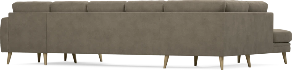 Eden - 3-sits soffa med divan vänster och schäslong höger - Beige