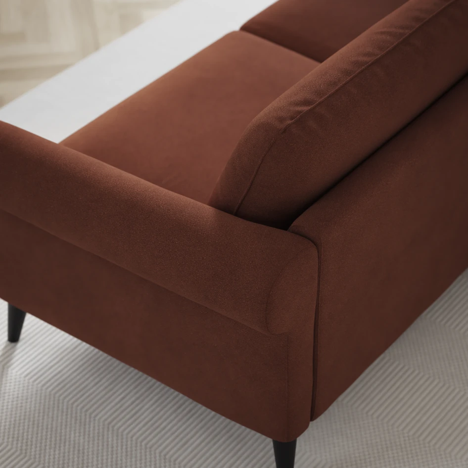 Bridge - 4-sits soffa - Orange