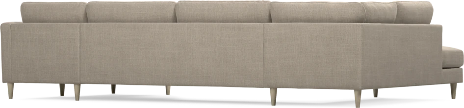 Bridge - 3-sits soffa med divan vänster och schäslong höger - Beige