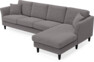 Eden - 3-sits soffa med schäslong - Grå
