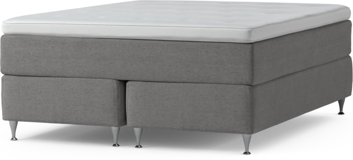 Delux Exclusive, Kontinentalsäng, dubbelsäng med bäddmadrass och sängben