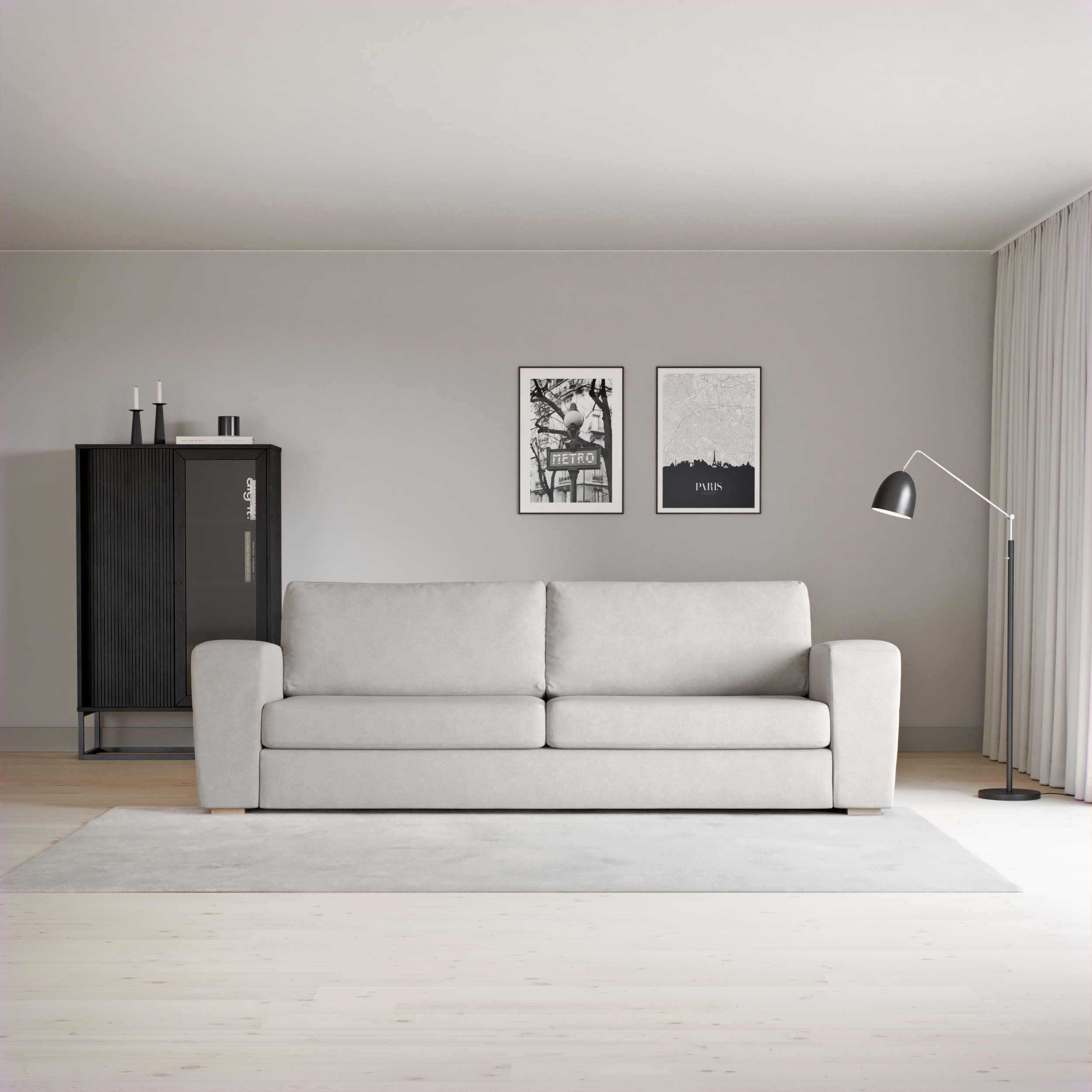 Friday - 3-sits soffa - inspiration