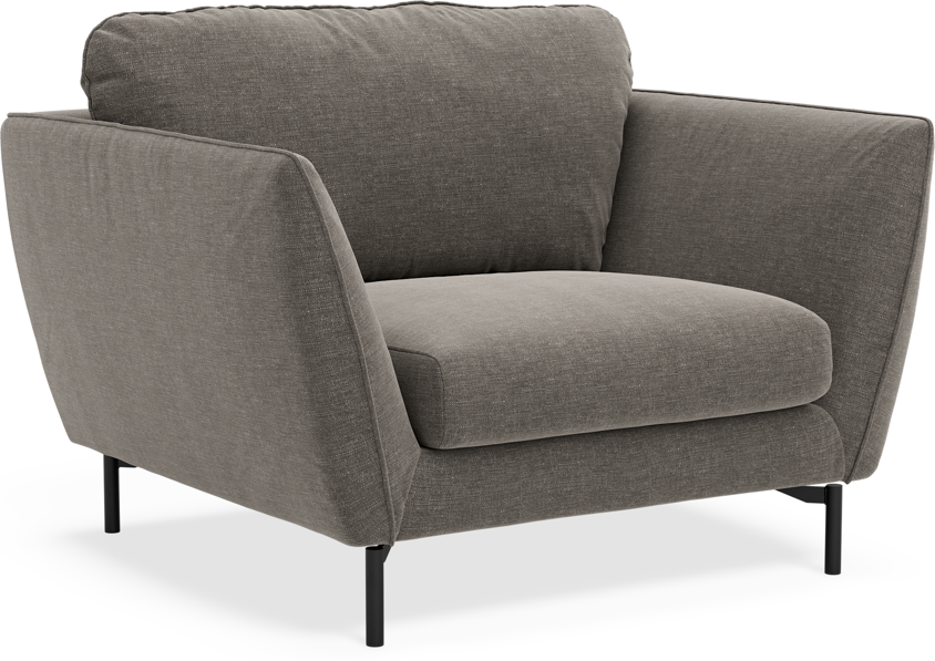 Madison Lux - Fåtölj, 70 cm - Grå