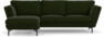 Madison Lux - 2-sits soffa med schäslong vänster - Grön