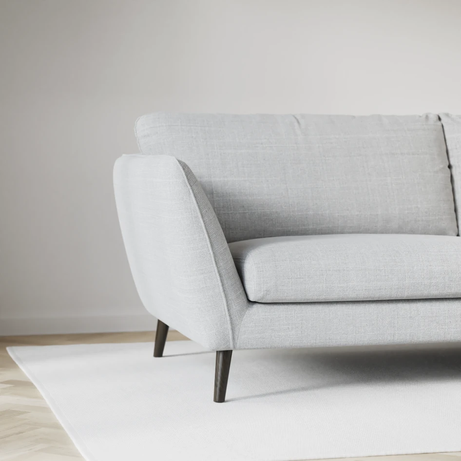 Madison - 2-sits soffa med divan vänster och schäslong höger - Grå