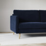 Madison Lux - Hörnsoffa med schäslong höger - Blå