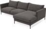Impression Delux - 3-sits soffa med schäslong höger - Grå