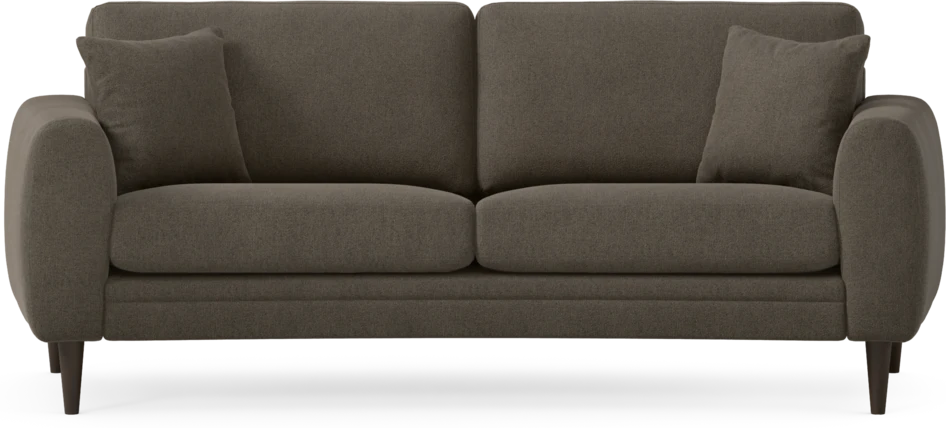 Eden - 2,5-sits soffa svängd - Brun
