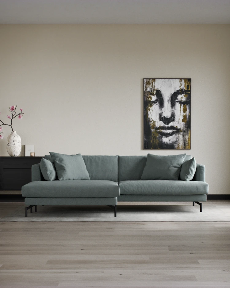 Harper - 4-sits med schäslong XL vänster - inspiration