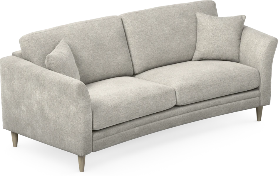 Eden - 2,5-sits soffa svängd - Grå