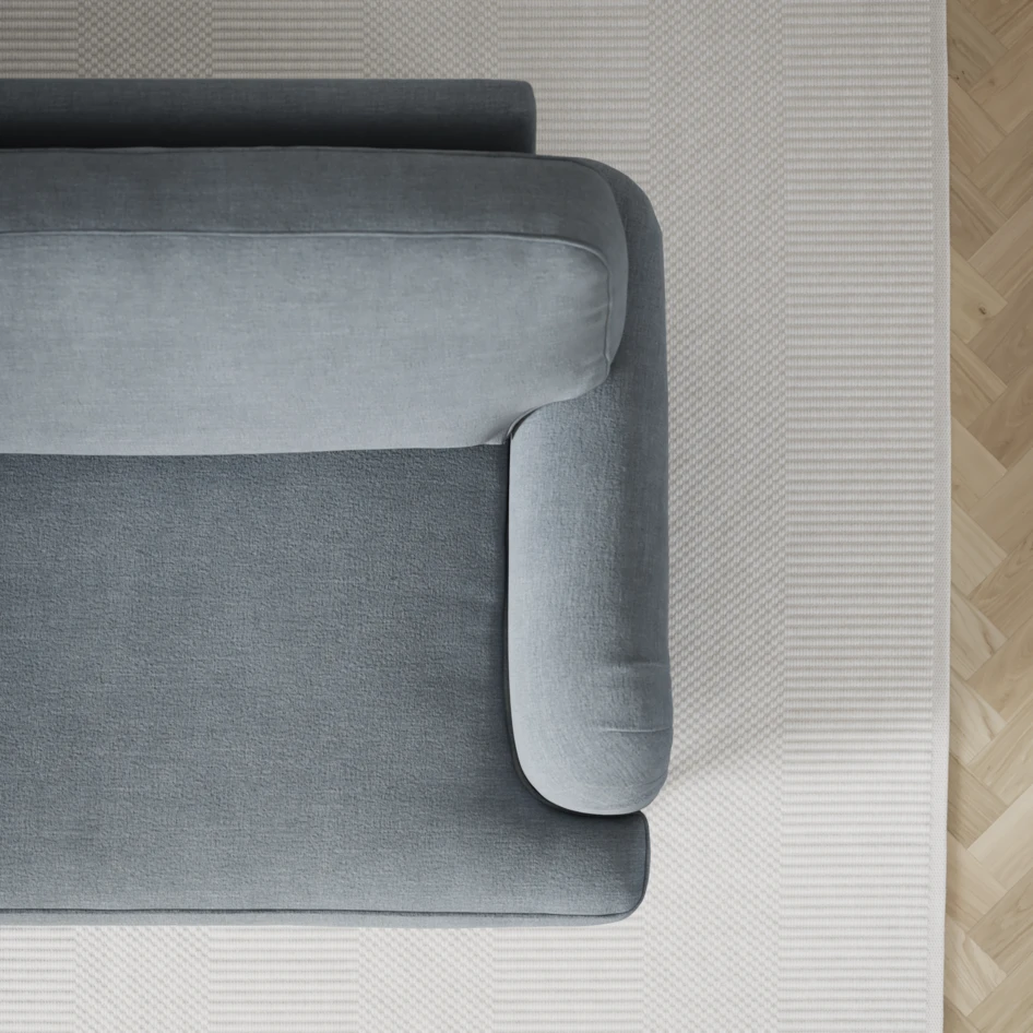 Oxford - 2,5-sits soffa - Blå