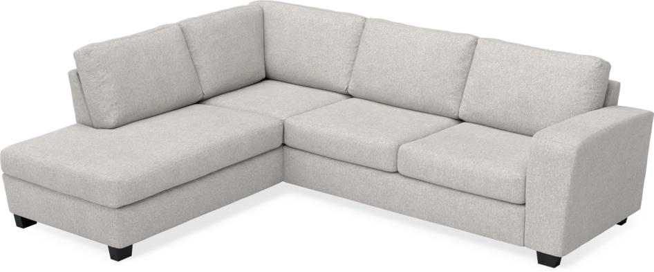 Friday - 2,5-sits soffa med divan vänster - Grå