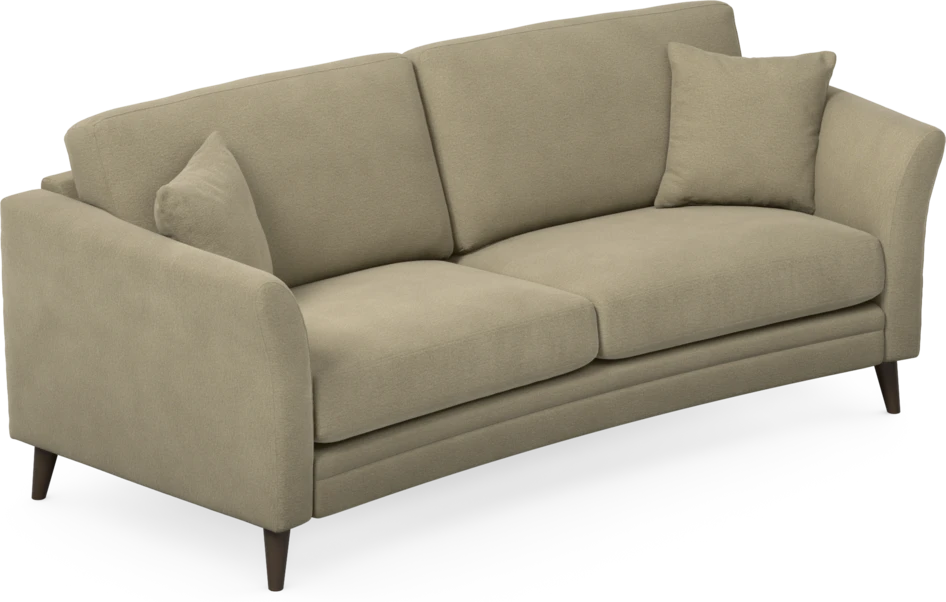 Eden - 2,5-sits soffa svängd - Beige